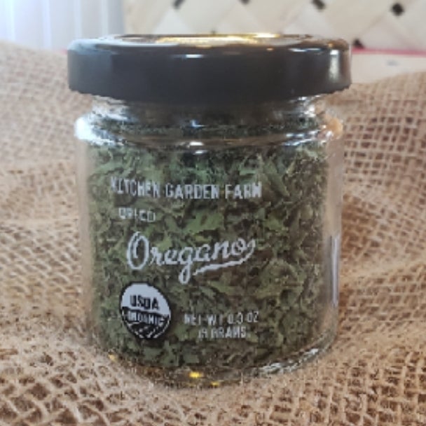 Oregano Dried Herbs, Kitchen Garden Farm (.3oz Jar), (Local) | Chatham Bars  Inn Farm Stand